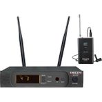 Westa Ten, Decon DM-510T Uhf Kablosuz Yaka Mikrofonu 100 Kanal Ir Senkronizasyon Profesyonel Lavalier Mikrofon Seti - 000-Siyah