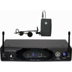 Westa Ten, Topp Pro Tmw U1-100RLTHSGT Uhf Kablosuz Yaka + Headset Mikrofon Seti 100 Kanal Profesyonel Lavalier Mikrofon - 000-Siyah