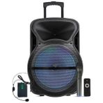 Westa WAP-15503ET Aktif Portatif Hoparlör (1 El Mic 1 Kafa Mic)