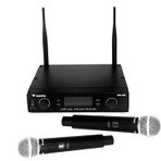 Westa WM-258 Uhf Çift El Kablosuz Mikrofon