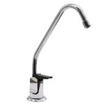 Westbrass A2031-NL-26 8 "Touch-Flo Stil Saf Soğuk Su Sebili Musluk, 1'li Paket, Parlak Krom