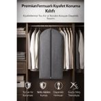 WestCover Gri renk gamboç elbise kılıfı 60x160 cm su geçirmez kumaş 1 adet