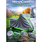 WestCover Salcano Wind 150 Uyumlu (Neon Fitilli-Yeşil) Su Geçirmez Motorsiklet Brandası