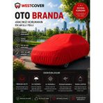 WestCover Volkswagen Passat (B7) Uyumlu (Yazlık-Kırmızı) Oto Branda,nefes Alabilen,su Itici Özellikli ,araba Koruma Örtüsü