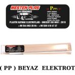 Westen Plas Plastik Kaynak Elektrotu (PP) Beyaz Profesyonel Kullanım İçin Dayanıklı Yapı