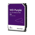 Western Digital 6TB WD Mor Gözetim Dahili Sabit Disk HDD - SATA 6 Gb/s, 256 MB Önbellek, 3.5" - WD64PURZ