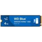 Western Digital Blue Sn5000 Nvme Ssd M.2 2280 4 Tb (5.000 Mb/Sn'ye Kadar Okuma 4.000 Mb/Sn'ye Kadar Yazma) - Wds400t4b0e Outlet Vitrin