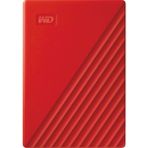 Western Digital My Passport 4tb Kırmızı WDBPKJ0040BRD-WESN - Siyah
