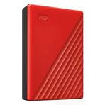 Western Digital My Passport 4Tb Kırmızı Wdbpkj0040brd-Wesn