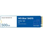 Western Digital WD Blue SN570 500 GB M.2 PCIe NVMe SSD, 3500 MB/s'ye kadar okuma hızı