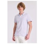 WESTMARK LONDON Lila Polo Yaka Organik Pamuklu Havlu Kumaş Regular Fit Erkek T-Shirt BREEZE TOWELLING