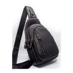 Westpolo Unisex Body Bag Çarpraz Ve Göğüs Omuz Askılı Çanta, Tek Ebat, 90999, siyah, Üniseks-Yetişkinler