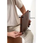 Westpolo Vegan Deri Unisex Laptop, Evrak Çantası - Taba - Tek Ebat