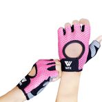WESTWOOD FOX Nefes Spor Eldiven Erkekler ve Kadınlar için Halter Eldivenleri Vücut Geliştirme Spor Salonu Egzersiz Kaymaz Crossfit Vücut Geliştirme (Pembe, Small)