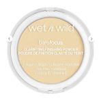 Wet N Wild Barefocus 1 Parça Yüksek Pigmentli Makyaj Sabitleyici Transparan Pudra Renksiz