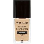 Wet n Wild Soft Beige E365 C Photo Focus Fondöten SPF ile Tüm Cilt Tipleri için Pürüzsüz Bitiriş - Bej