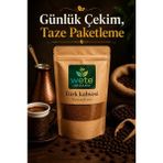 Wete Organik Türk Kahvesi Nitelikli 200 gr Orta Kavrulmuş Yumuşak Içim Taze Paketleme
