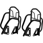 Wetnwind 2pcs Motosiklet Bisiklet Çantaları Grom MSX125 Siyah Için Arka Bagaj Rafı (Yurt Dışından)