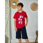 Weweus Erdem Weweus Kırmızı Erkek Çocuk Pijama Takımı 817 - 4 Yaş