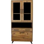 WEXO LUCİA VT-02 VİTRİN - ÇOK AMAÇLI DOLAP - ATLANTİK ÇAM