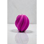 Wexo Spiral %100 Doğal Soya Mumu - Pembe