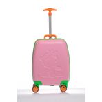 Wexta 84959 Pembe Kız Çocuk Kabin Boy Valiz