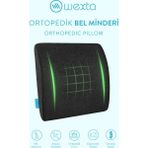 Wexta Ortopedik Bel Ve Sırt Minderi - Siyah
