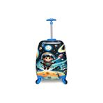Wexta Valiz Çocuk Valiz Wx-420 Astronot Baskılı Çocuk Valiz