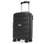 Wexta WX-PP13 Siyah Kabin Boy Carbon Polıpropılen Valiz