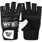 WFX Boks Torbası Boks Eldiveni Karate Eldiveni MMA Vücut Savaş Tekvando Eğitimi Dövüş Sanatı Dövüş Mücadele Muay Thai (XL, Siyah)