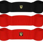 WFX Fitness Bench Press Slingshot Blaster Ağırlık Kaldırma Kemerleri Sling Strength Lift Press Training Ağır Ağırlıklar Powerlifting Push Up Çift Squat Egzersiz Spor Salonu (X-Large, Kırmızı)