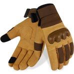 WFX Premium Kış Motosiklet Eldiveni, Rüzgar Geçirmez Tam Parmak Dokunmatik Ekran Koruyucu Motosiklet Eldiveni, ATV Binicilik, Yol Yarışı, Motokros Bisiklet, Avcılık, Tırmanış, BMX MTB Açık Hava