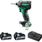 WH18DC-5.0 18V/5.0AH 210NM Çift Akülü Kömürsüz Şarjlı Darbeli Vidalama