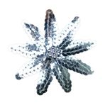 Whakano 20 adet simli dokuz köşeli yıldız payetli işlemeli yama, dikmek için, 8 cm, dikiş el işi aksesuarı, elbise, ceket, kot kıyafet, sırt çantaları, hediye kutusu, kendin yap başlık dekorasyonu,