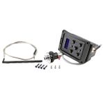 WHAMVOX 1 Set 4 Gitar Ekolayzır Akustik Gitar Manyetikler Seçmek Akustik Gitar Pikap Ile Elektrik Akustik Gitar Için Pikap Gitar Pikapı Preamp Gitar Plastik Black