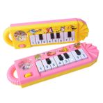 WHAMVOX 2 Mini Elektronik Piyano Bebek Piyano Oyuncak Erken Eğitim Müzik Oyuncak Müzik Aleti Oyuncak 8 Tuşlu Piyano Çocuklar Klavye Öğrenme Piyano Şok Numara Yapmak Plastik Yeni Doğan