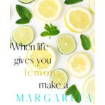 When Life Gives You Lemons, Make A Margarita.: Funny College Ruled Note Book For Students