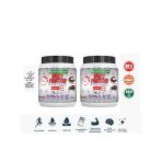 Whey Protein(Wpc %80) -Vitamin B6&b7 Takviyeli -Enzim Destekli -Çikolata Aromalı (1050GR)*2 Kutu