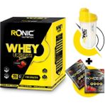Whey Ultimate Protein Tozu 4000 gr + Shaker ve 2 Adet Tek Kullanımlık Whey Protein - Çilek