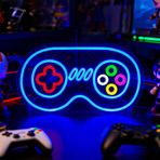Whfobfe Neon Burcu Led Neon Işıklar Duvar Dekoru için İşaretler USB Powered Led Oda Dekorasyon için (Gamer Gamepad)