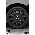 Whigor Alfa Romeo 16 Inç Jant Kapağı (4 Adet) Siyah S117