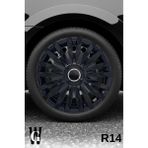 Whigor Alfa Romeo 166 14 Inç Jant Kapağı (4 Adet) Siyah S111