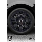 Whigor Alfa Romeo 33 15 Inç Jant Kapağı (4 Adet) Siyah S113