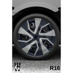 Whigor Alfa Romeo 75 16 Inç Jant Kapağı (4 Adet) Siyah Füme C114