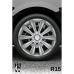 Whigor Alfa Romeo Junior Ibrida 15 Inç Jant Kapağı (4 Adet) Gri G118