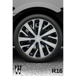 Whigor Alfa Romeo Stelvio 16 Inç Jant Kapağı (4 Adet) Siyah Gri C112