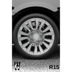 Whigor Audi A4 15 Inç Jant Kapağı (4 Adet) Gri G107