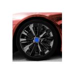Whigor Ford Fiesta Van 16 Inç Uyumlu Jant Kapağı Amblemli Piano Black 4'lü Takım 214