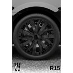Whigor Hyundai Staria 15 Inç Jant Kapağı (4 Adet) Siyah S115