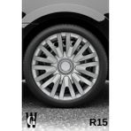 Whigor Opel Corsa 15 Inç Jant Kapağı (4 Adet) Gri G112